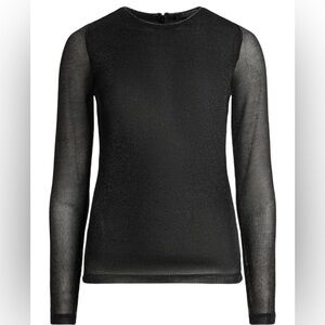 All Saints Nora Sparkle Long Sleeve Top